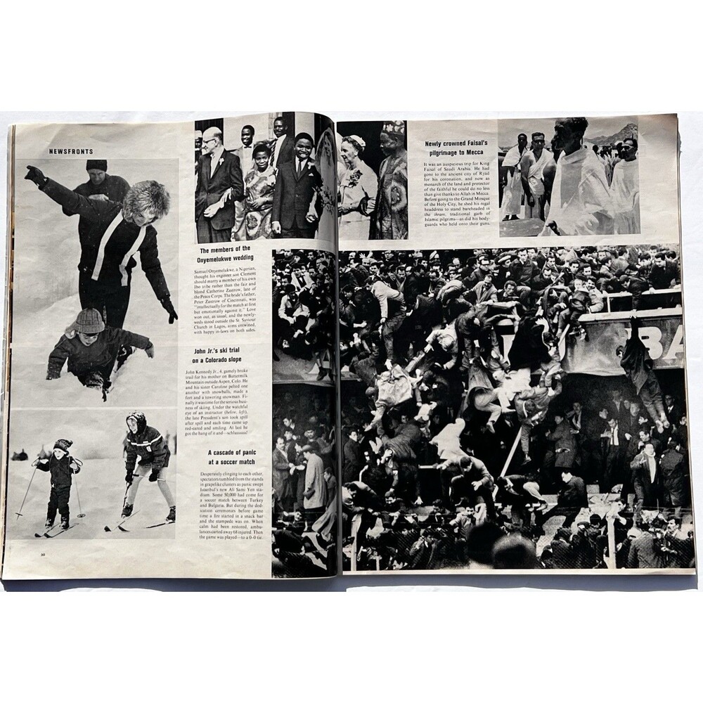 VTG Life Magazine January 8 1965 - Deluge & Havoc In The Northwest in California - Picture 2 of 5